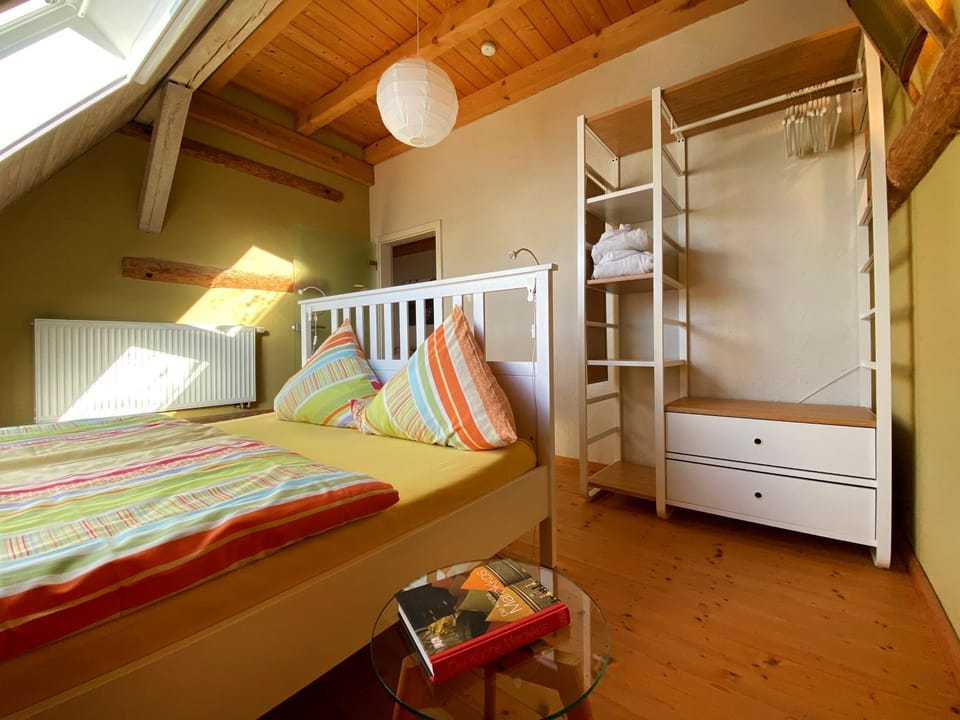 Bed, Photo of the whole room, Bedroom, wardrobe