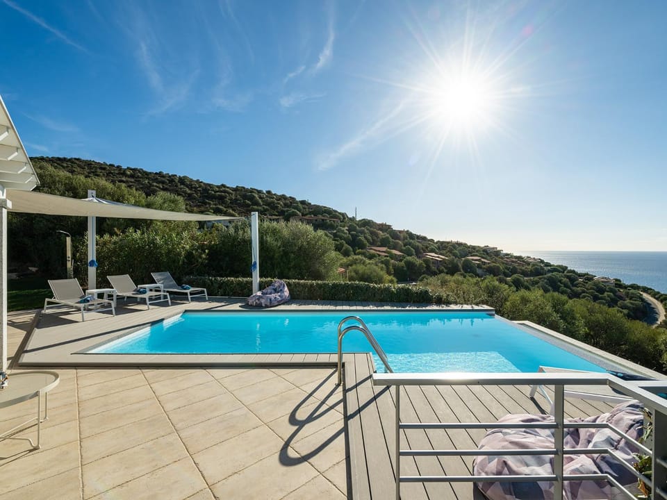 Pool view, Sea view, Swimming pool