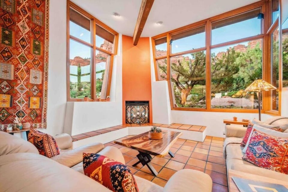 Chapel Vortex Home Red Rocks Hot Tub Gardens House in Sedona