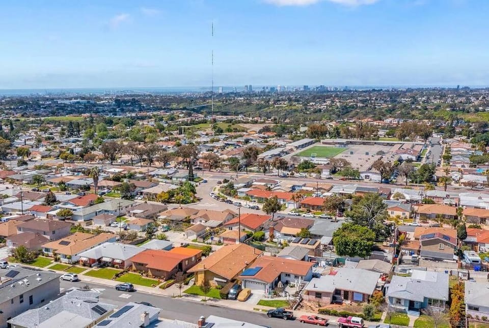 Neighbourhood, Bird's eye view, Street view