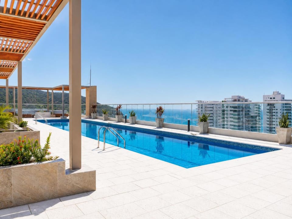 Pool view, Swimming pool