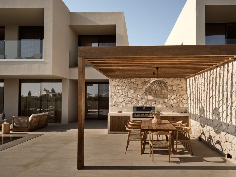 BBQ facilities, Seating area, Dining area
