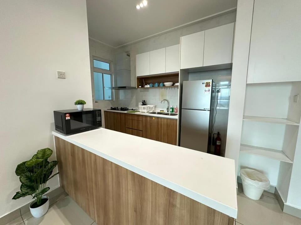 Twin Galaxy Muji Style 2 Bedroom with balcony High Floor Nice City View Apartment in Johor Bahru