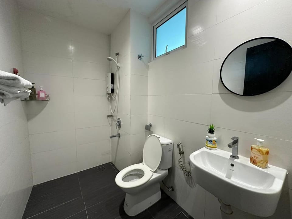 Twin Galaxy Muji Style 2 Bedroom with balcony High Floor Nice City View Apartment in Johor Bahru