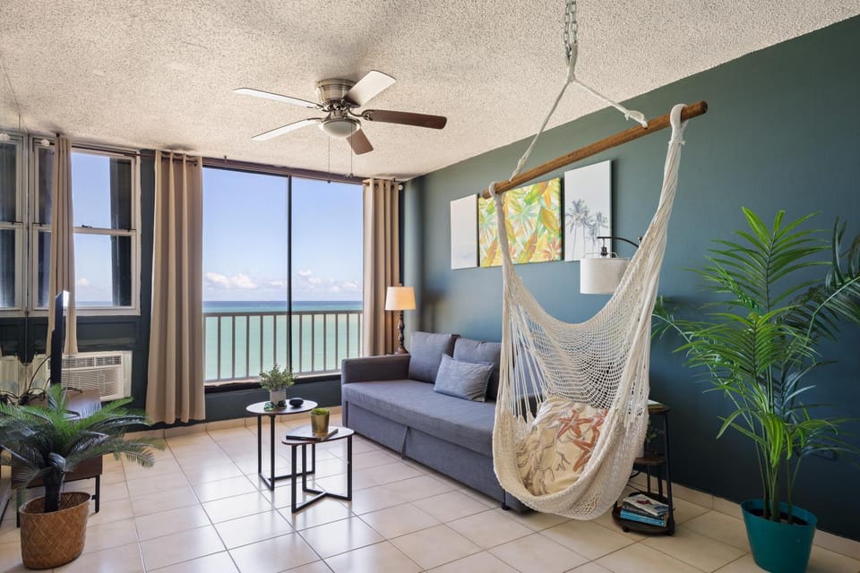 Natural landscape, Seating area, Sea view