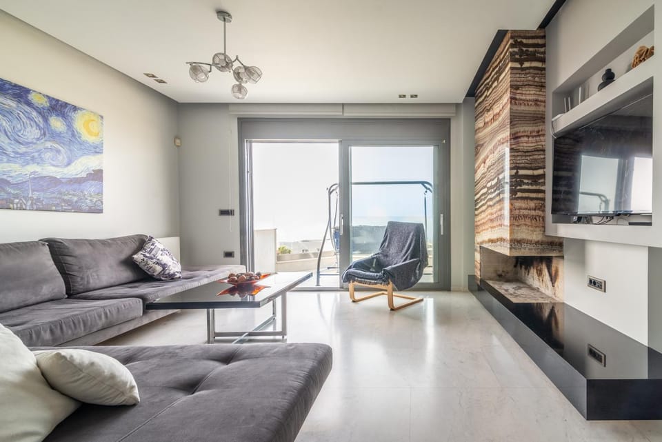 Endless Blue Maisonette House in Crete Region