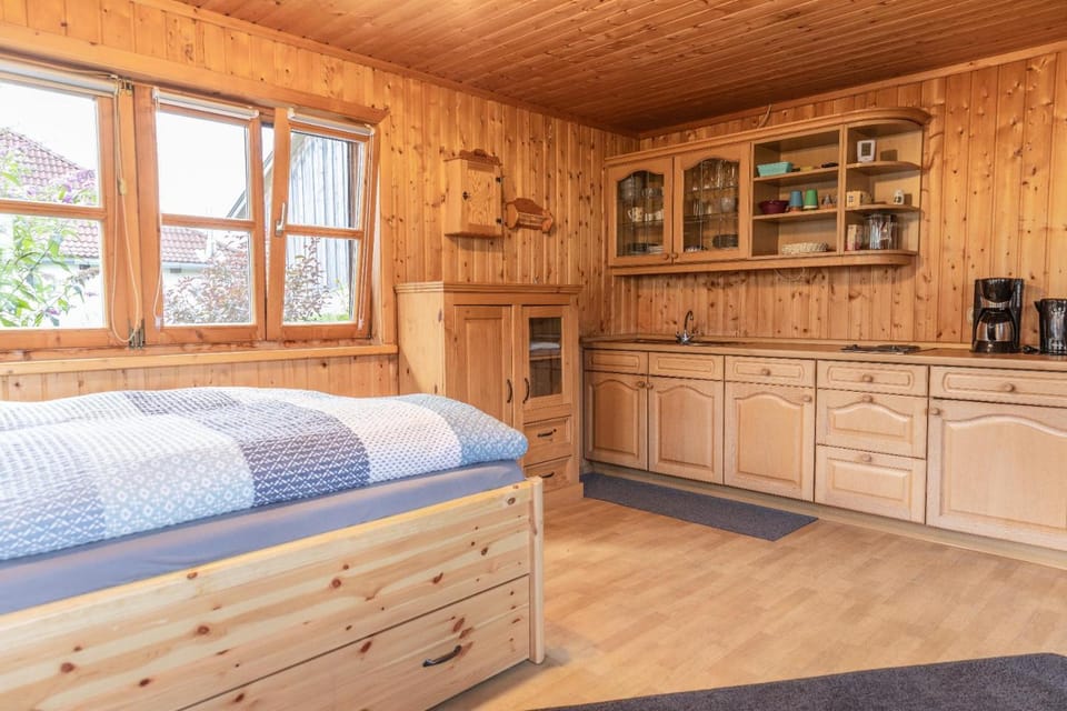 Kitchen or kitchenette, Bedroom