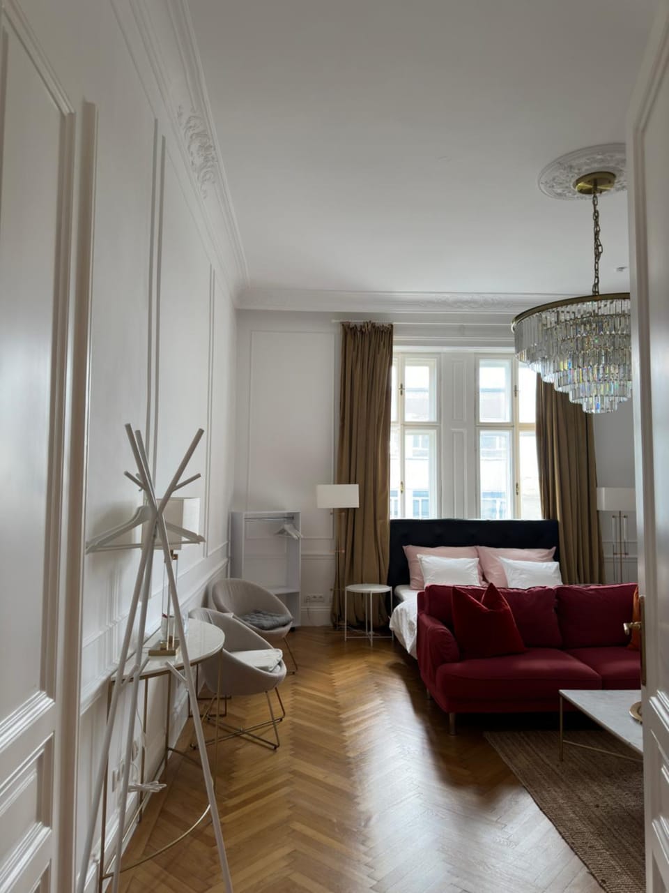 Living room, Seating area, Bedroom