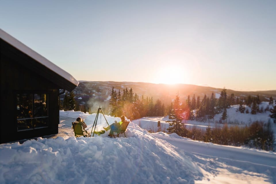 Winter, Mountain view