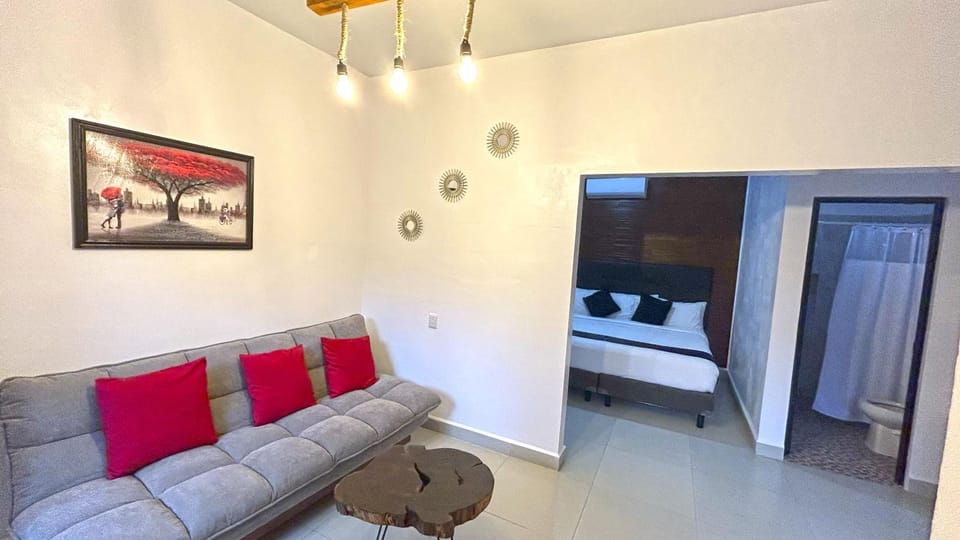Living room, Seating area, Bedroom