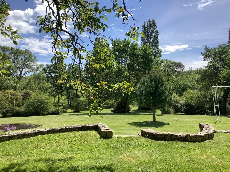 Spring, Day, Garden, Garden view