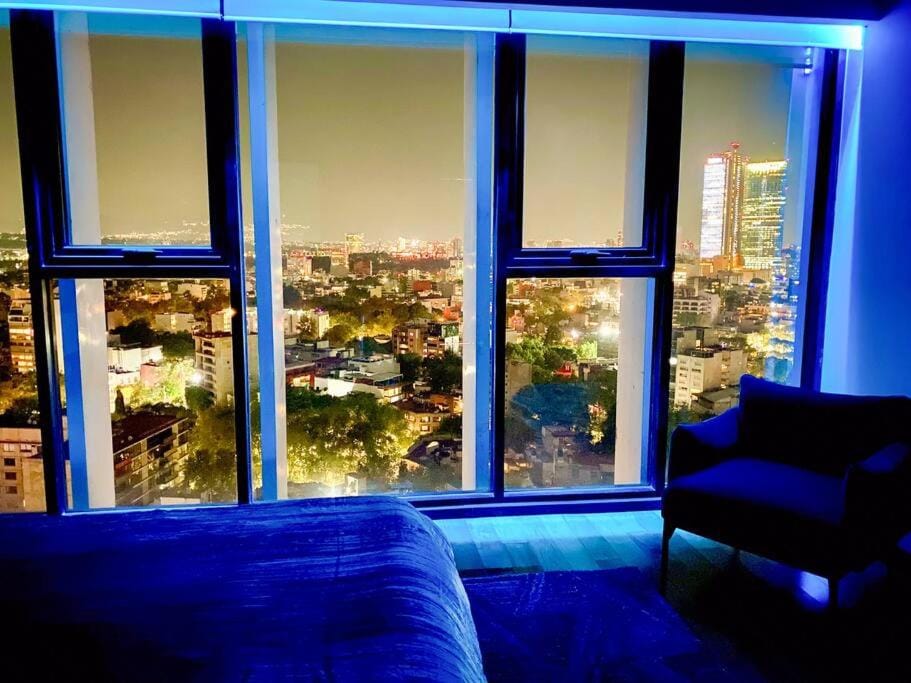 Night, City view