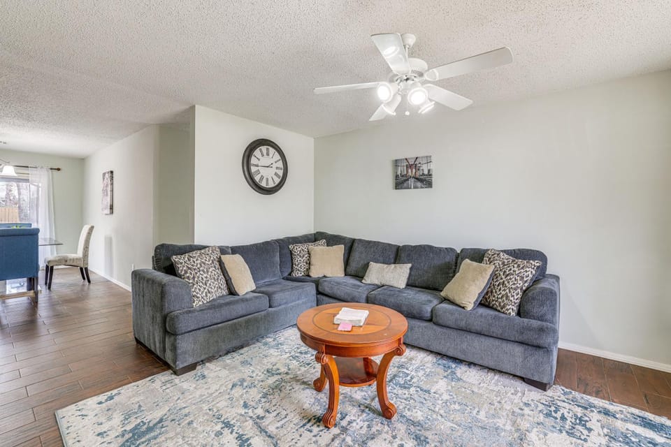 Rogers Vacation Home with Yard 5 Mi to Bentonville House in Rogers