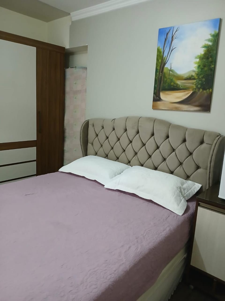 Bed, Photo of the whole room, Bedroom, wardrobe