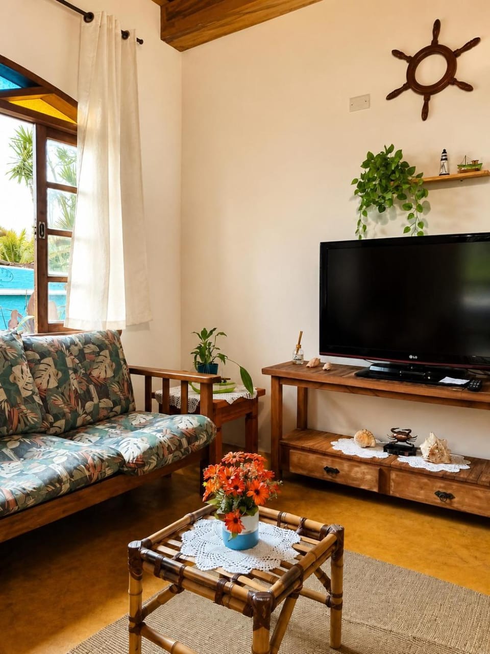 Casa 8p com ar 90m Praia Fortaleza House in State of São Paulo