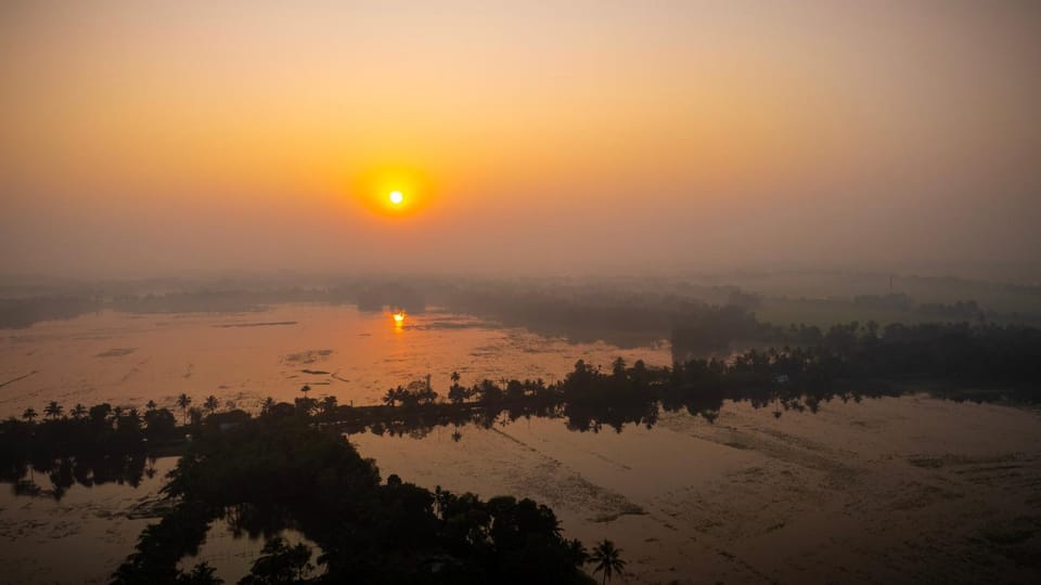 Natural landscape, River view, Sunrise, Sunset