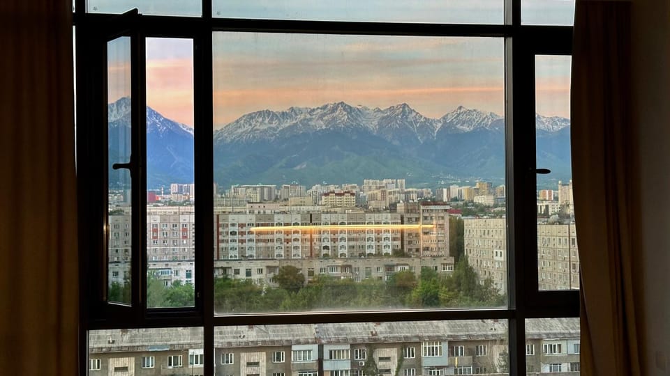 Стильная квартира в Алматы Apartment in Almaty