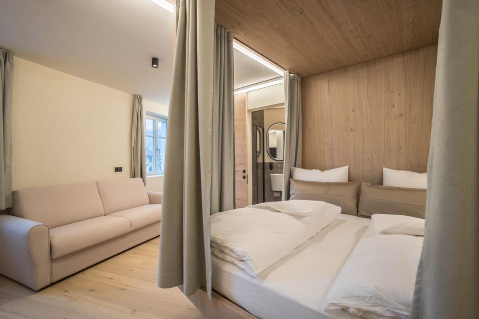 Property building, Living room, Bedroom
