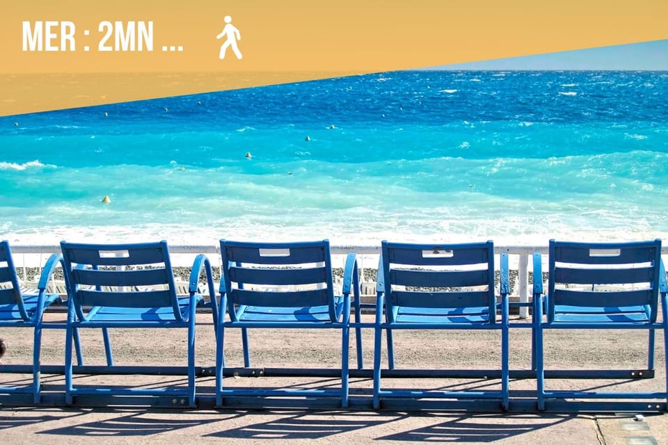 Appartements Nice Centre Proche Mer Carré d'Or Apartment in Nice