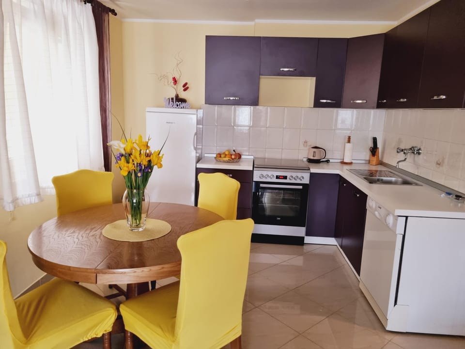 Kitchen or kitchenette, Dining area