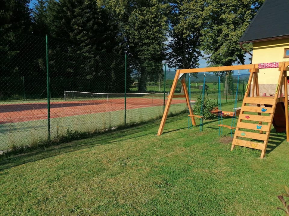 Children play ground, Tennis court