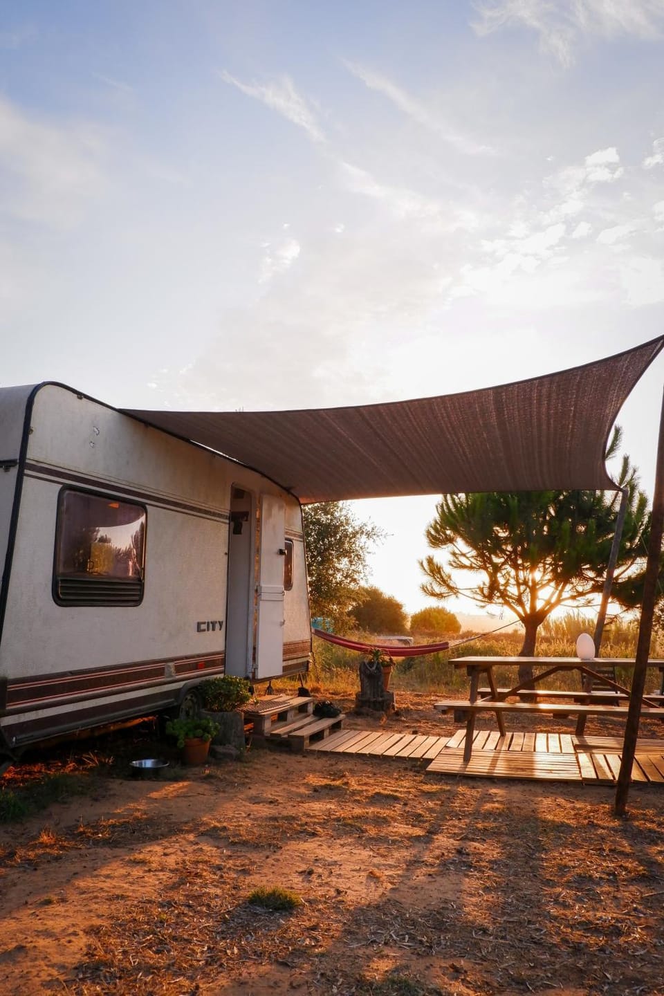 Cosy nest in animal rescue Monte dos Vagabundos Campground/ 
RV Resort in Faro District