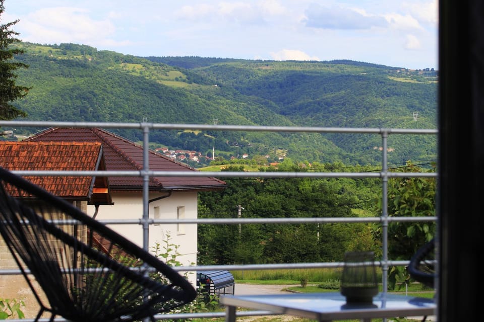 Day, Natural landscape, View (from property/room), Balcony/Terrace, Mountain view