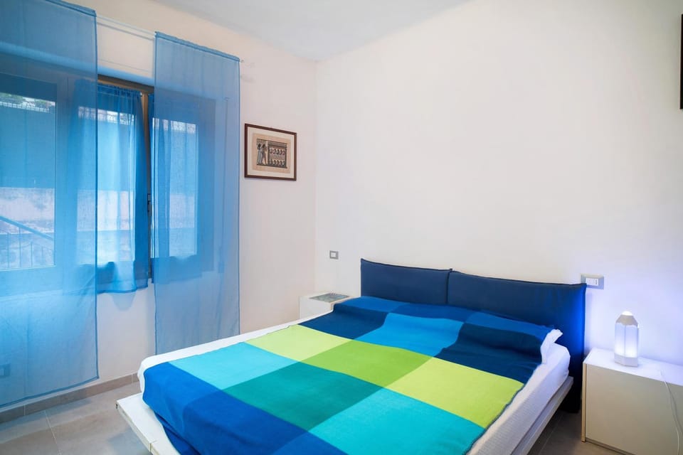 Property building, Living room, Bedroom