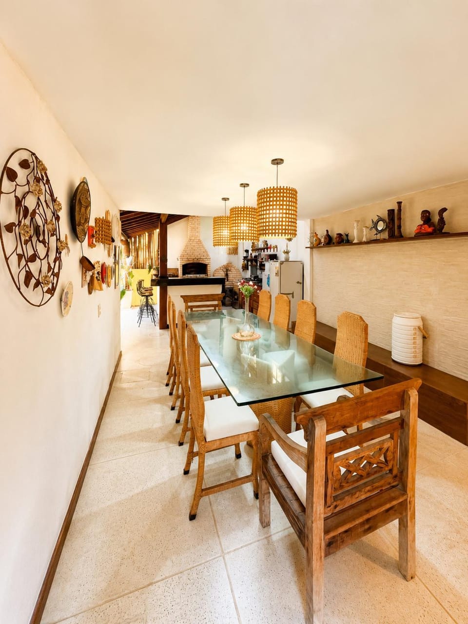BBQ facilities, Seating area, Area and facilities