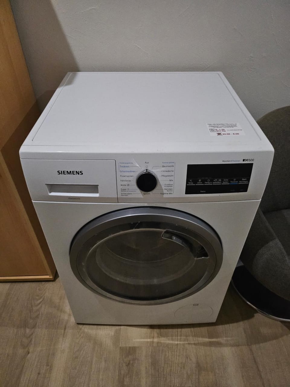washing machine, dryer