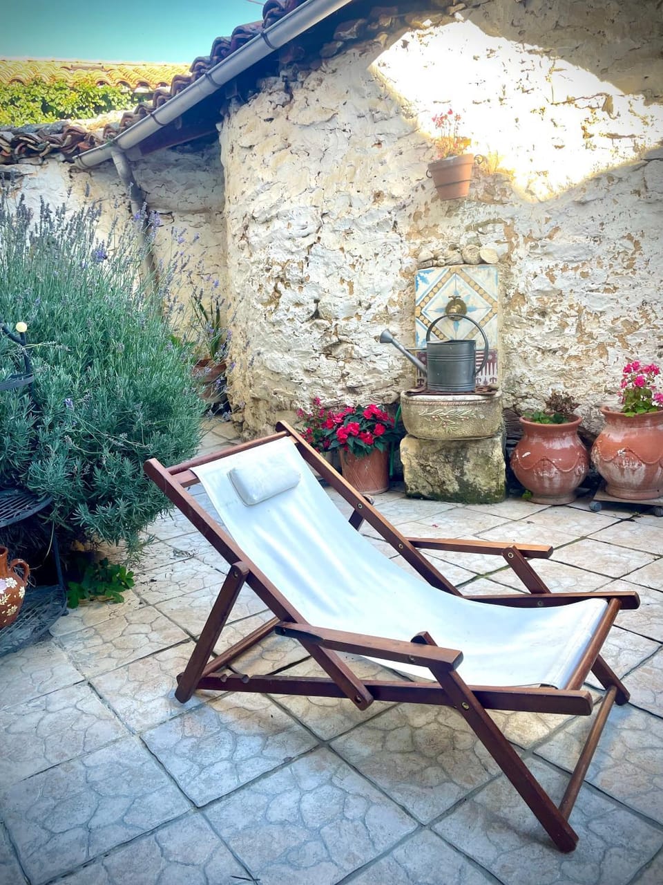 Patio, sunbed