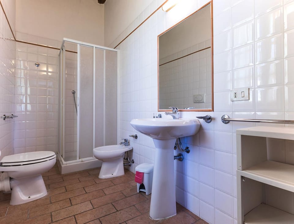 Bathroom, Living room