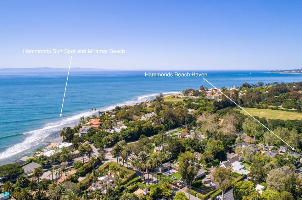 Hammonds Beach Haven House in Montecito