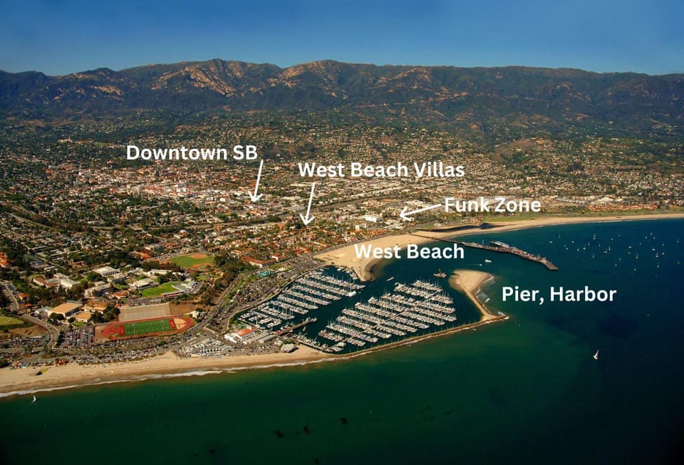 West Beach Villa 5 & 6 House in Santa Barbara