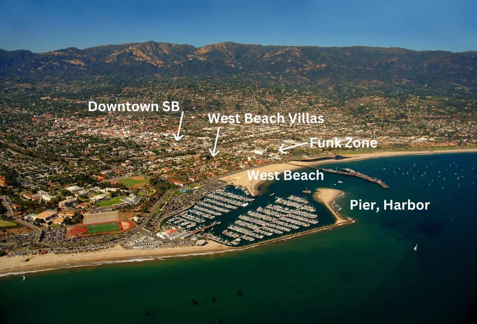 West Beach Villa 5 & 6 House in Santa Barbara