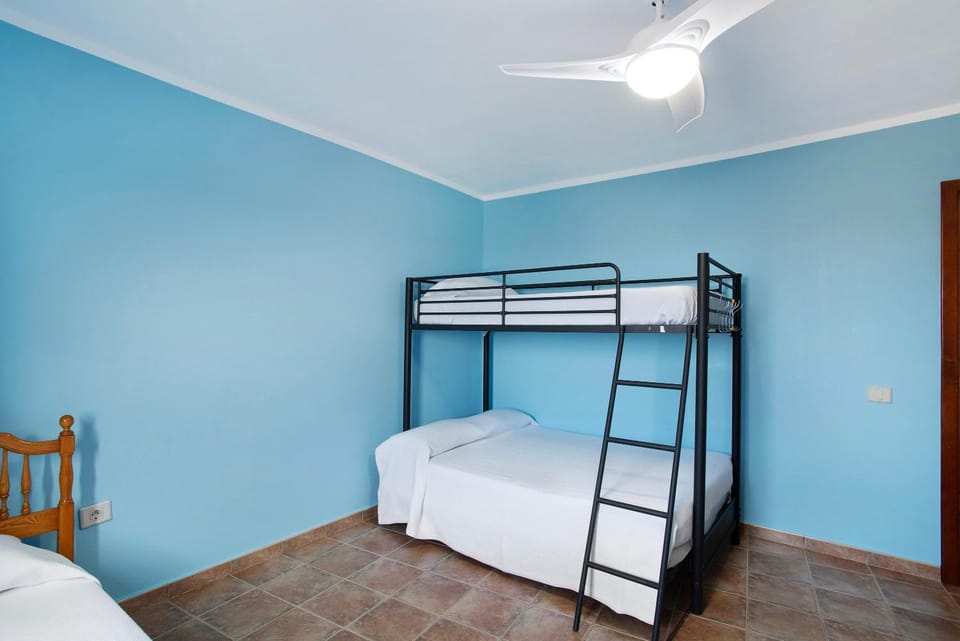 Property building, Living room, Bedroom