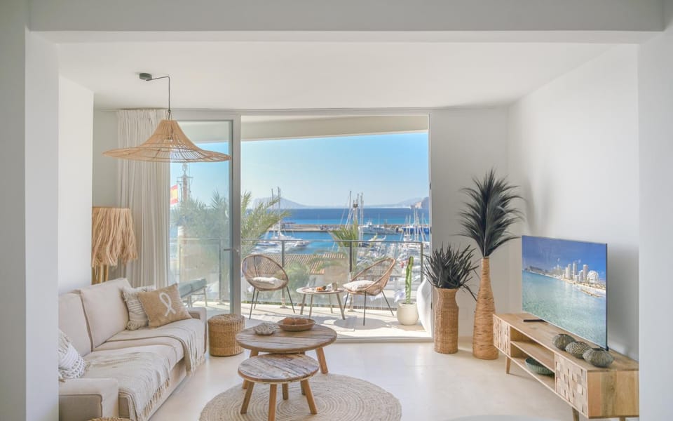 Balcony/Terrace, Balcony/Terrace, Living room, Seating area, Sea view