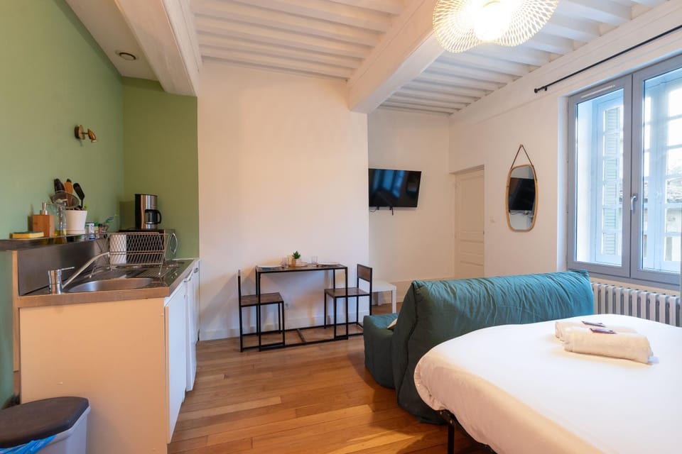 Cabana & La Place de l'Abbaye - Centre-Ville, Jardin Apartment in Bourgogne-Franche-Comté