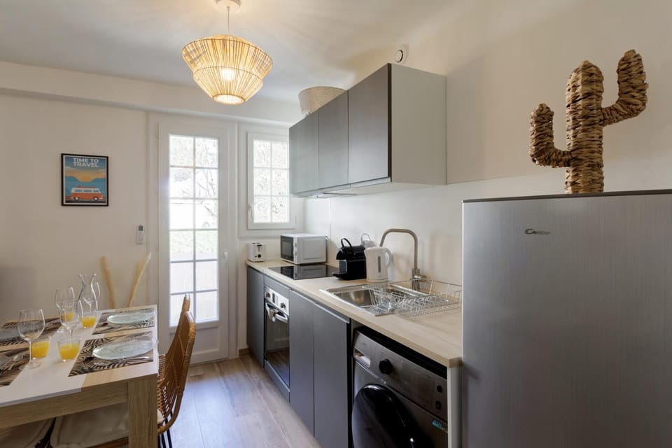016- T2 Tropisme, Appart 1 chambre,Clim,Wifi,Parking Apartment in Montpellier