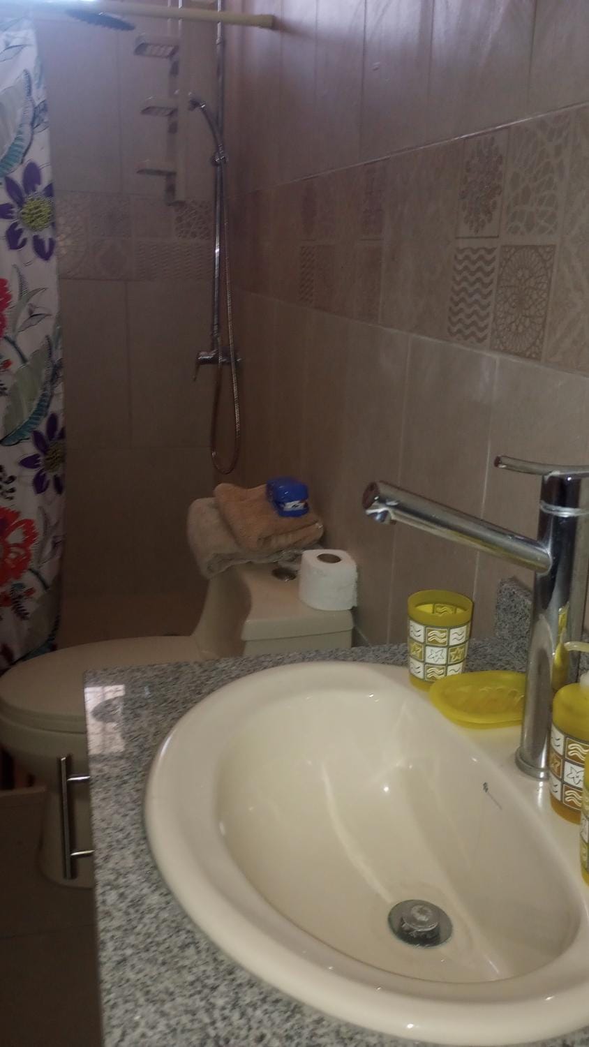 Shower, Toilet, Bathroom, towels