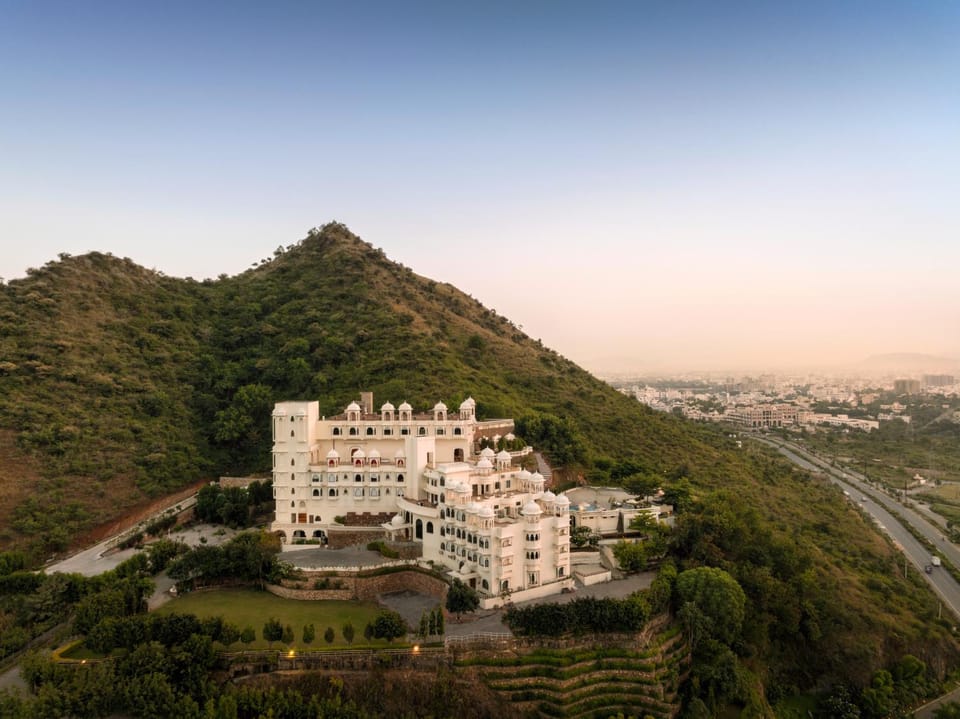 Property building, Natural landscape, Garden, Mountain view
