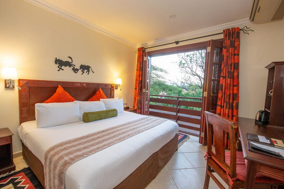 View (from property/room), Photo of the whole room, Bedroom, hair dresser, air conditioner