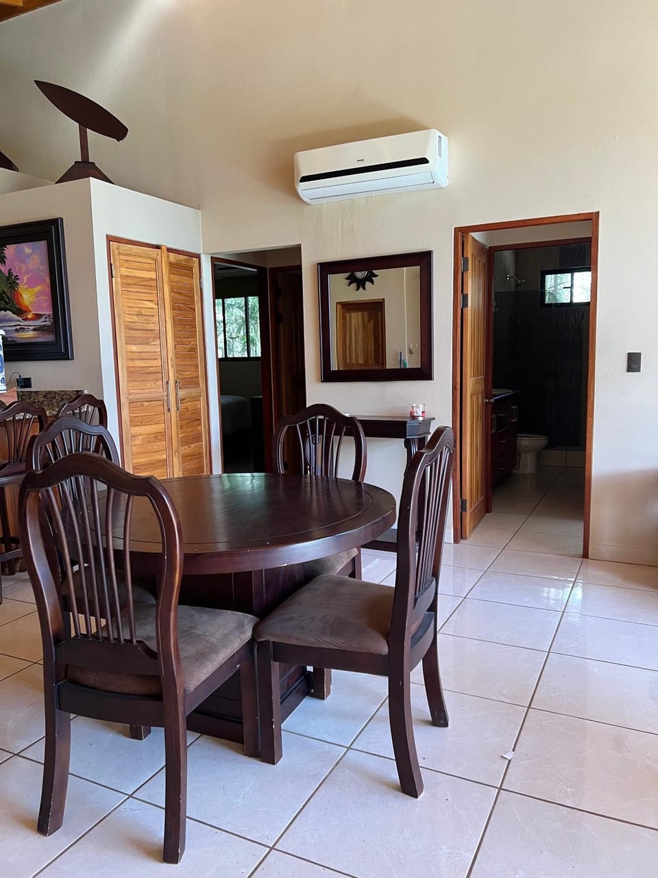 Dining area, Bedroom