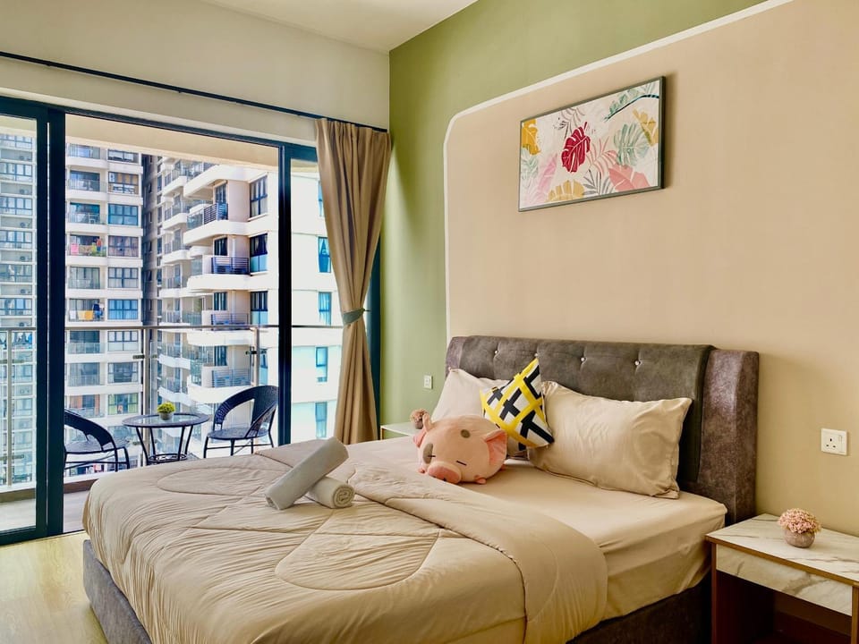 海景套房 3房3厕 可8-12人Danga Bay Country Garden YI JIA名宿 Apartment in Johor Bahru