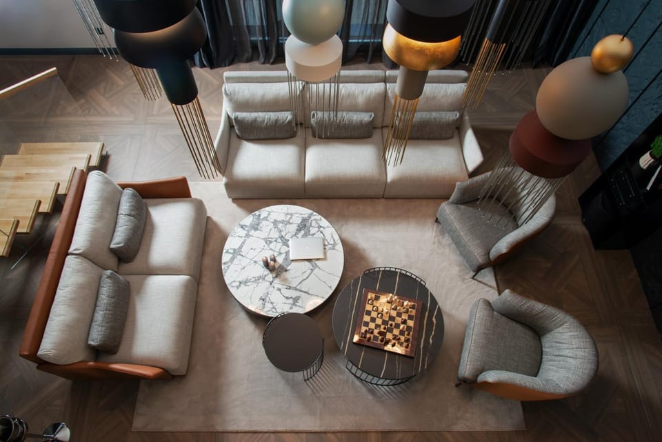 Living room, Seating area