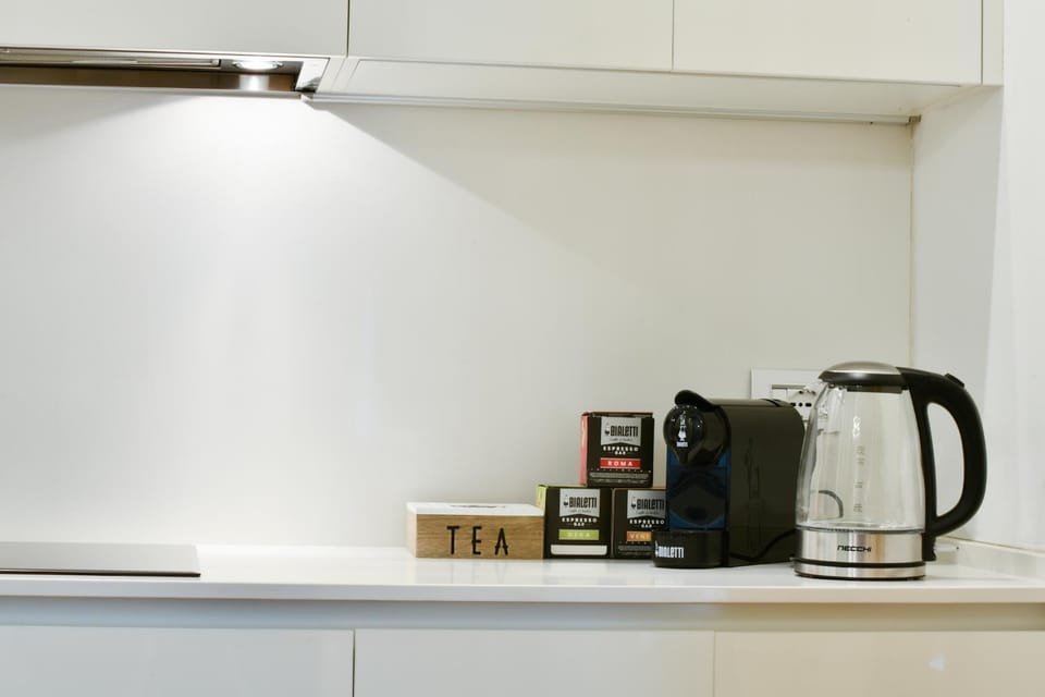 Coffee/tea facilities, Kitchen or kitchenette, toaster