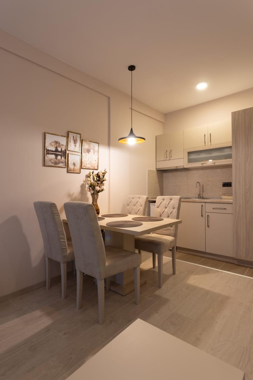 Kitchen or kitchenette, Dining area, minibar, pet friendly, stove