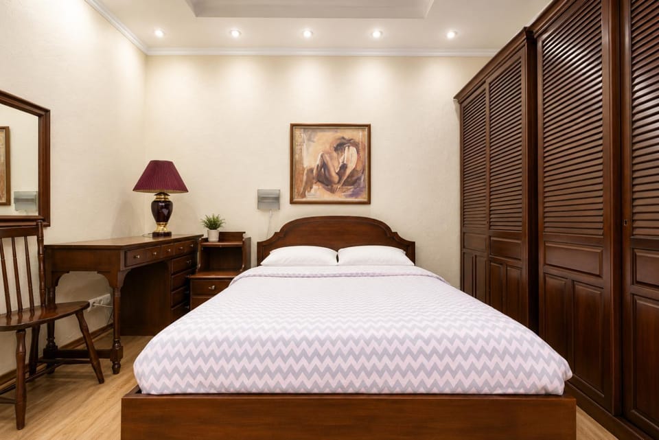 Bed, Photo of the whole room, Bedroom, wardrobe