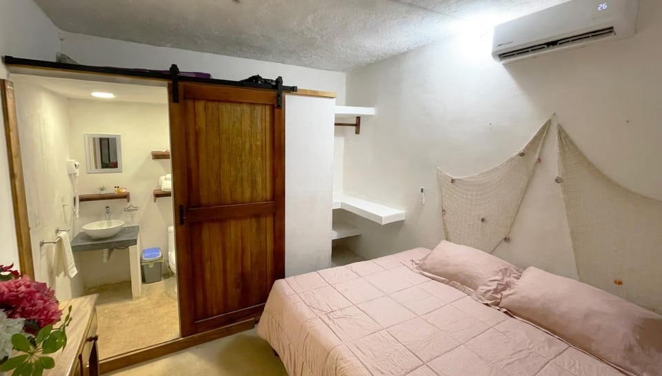 Bed, hair dryier, storage, wardrobe, dryer, air conditioner