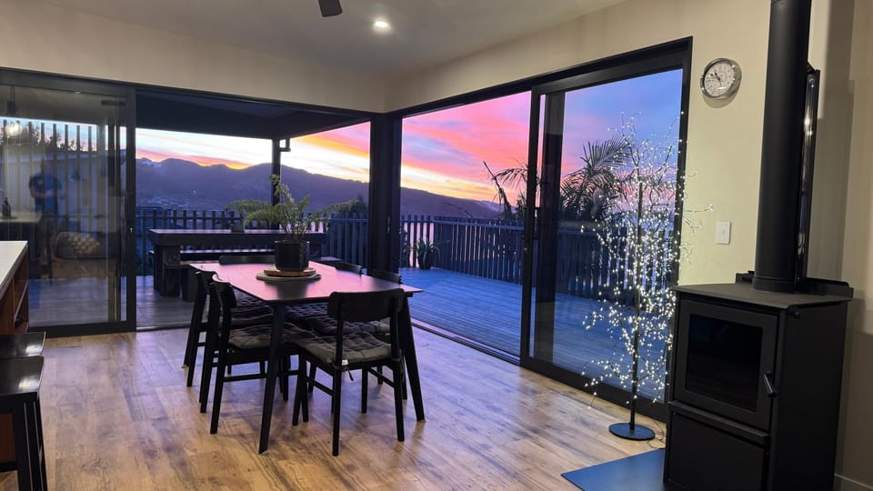Natural landscape, Dining area, Sunset